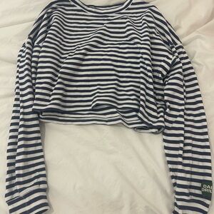 Daily Drills Striped Long Sleeve Tee
